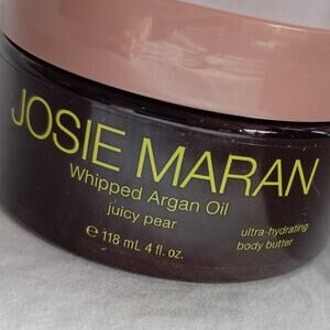 Josie Maran JUICY PEAR 4 ozWhipped Argan Oil NEW/SEALED Ultra Hydrating USA Made